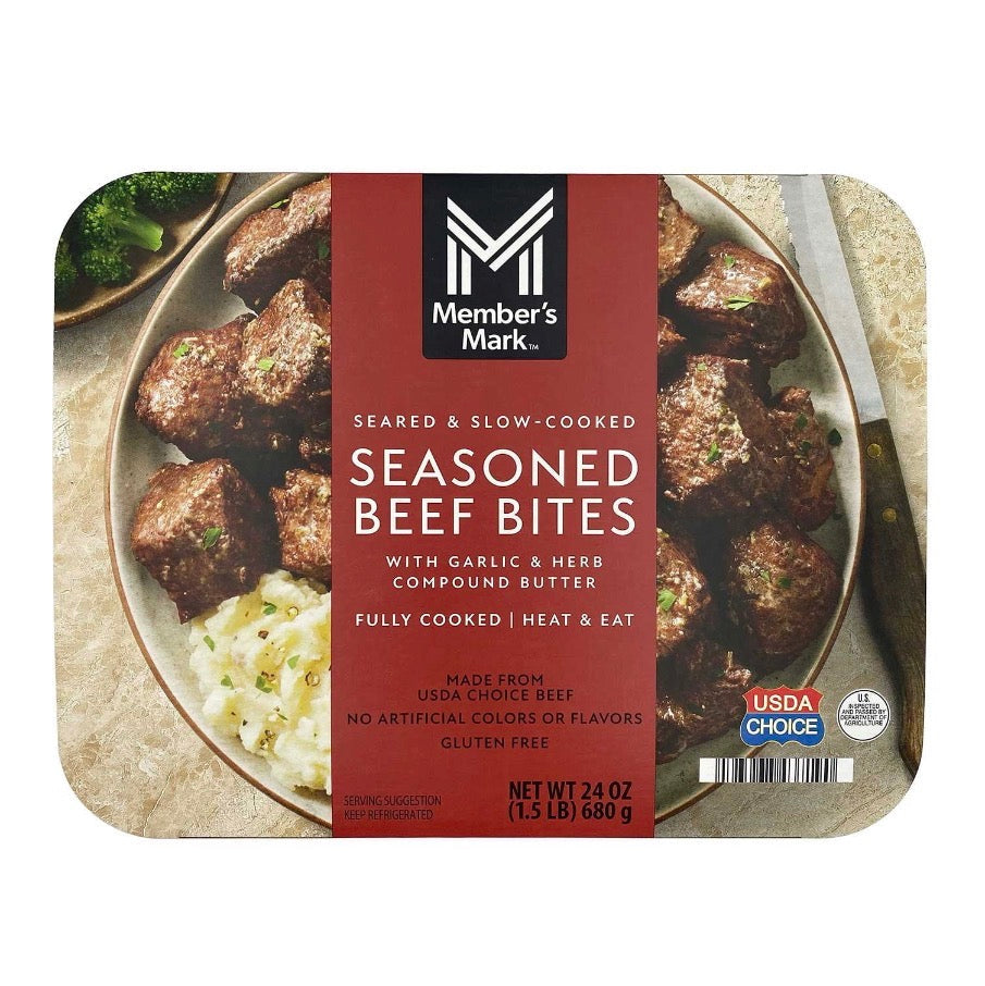 Members Mark Seasoned Beef Bites - 1.5 lb