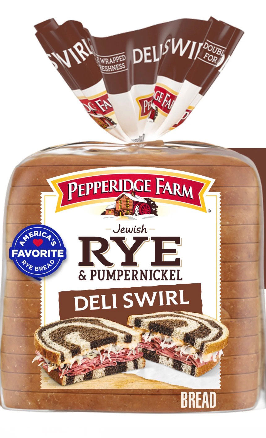 Pepperidge Farm Rye and Pumpernickel Deli Swirl - 16 oz