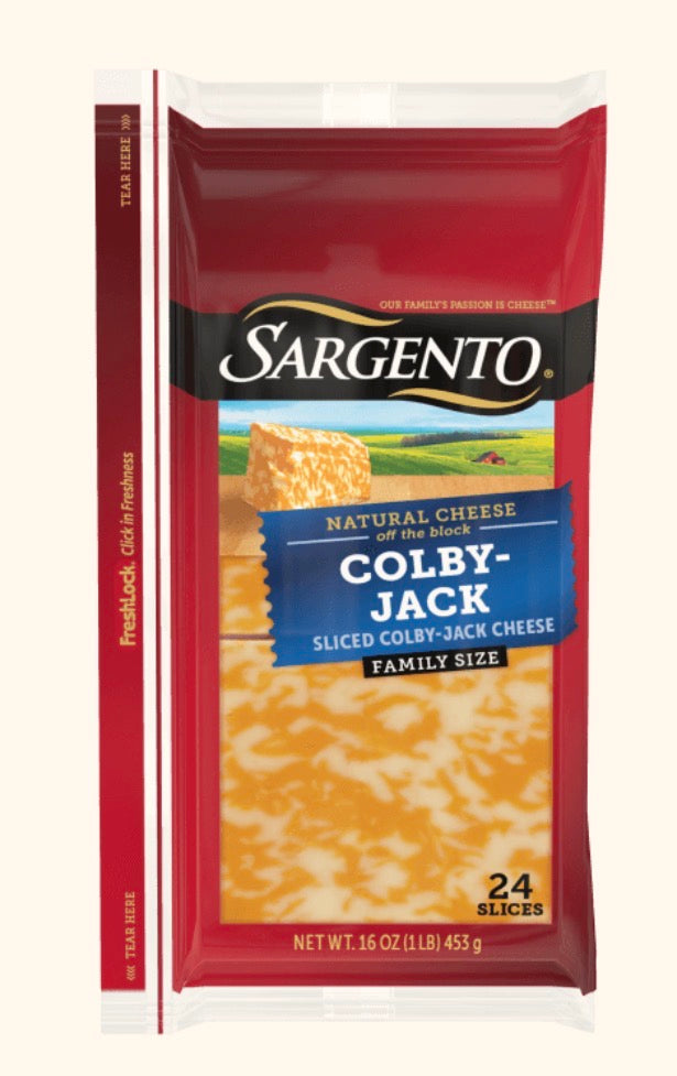 Sargento Sliced Colby Jack - 7.5 oz