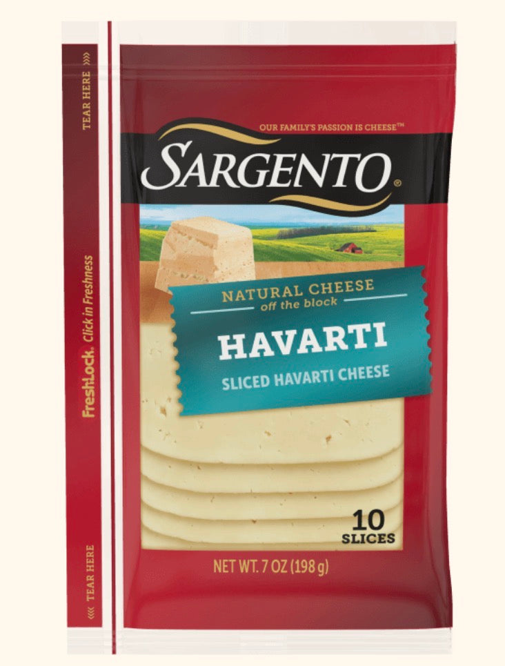 Sargento Sliced Havarti - 7 oz