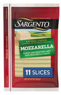 Sargento Sliced Mozzarella - 8 oz