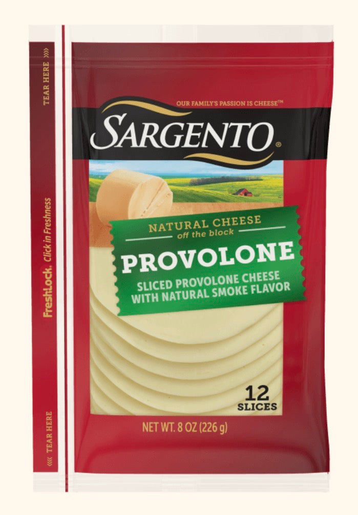 Sargento Sliced Provolone - 8 oz