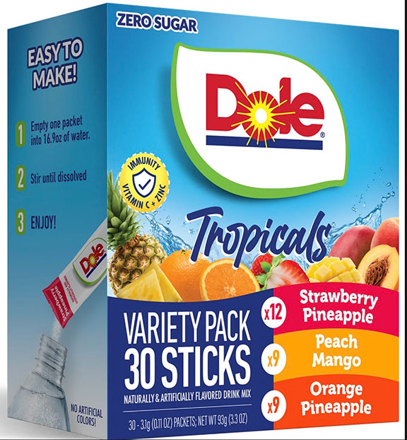 Dole Tropicals Variety Pack - 3.3 oz