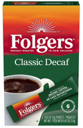 Folgers Classic Decaf (6-pack) - .42 oz