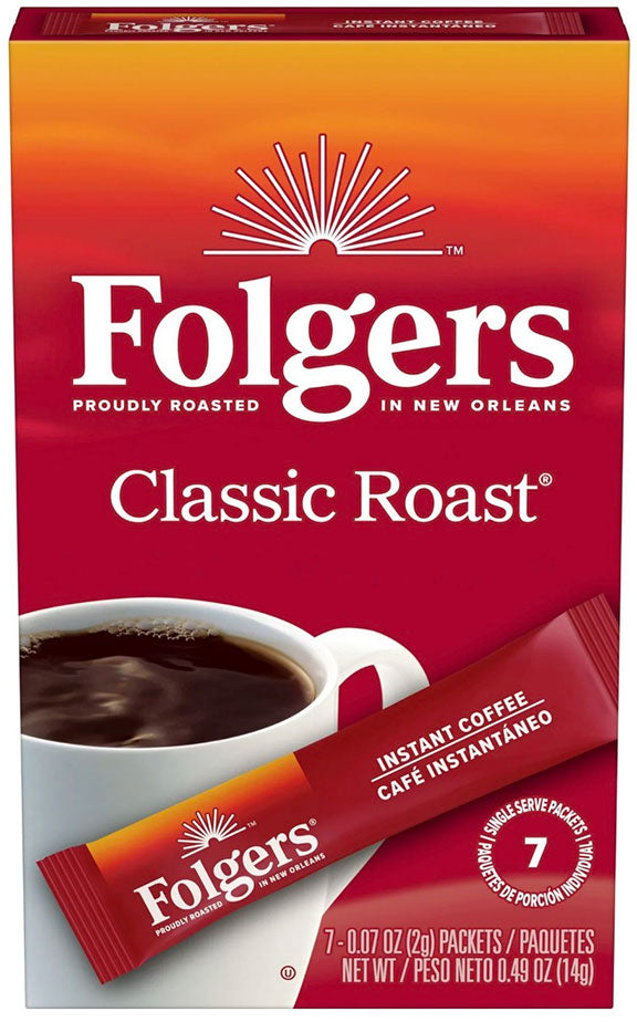 Folgers Coffee Clasic Roast (7 count) - .49 oz