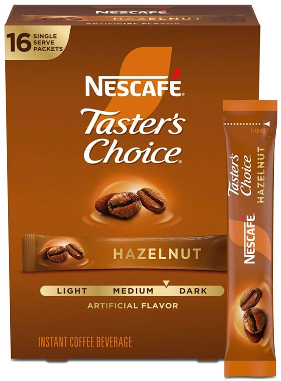 Nescafé Taster's Choice Hazelnut (6 pack) - 1.69 oz