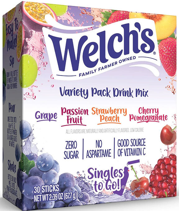 Welch Variety Pack Drink Mix - 2.39 oz