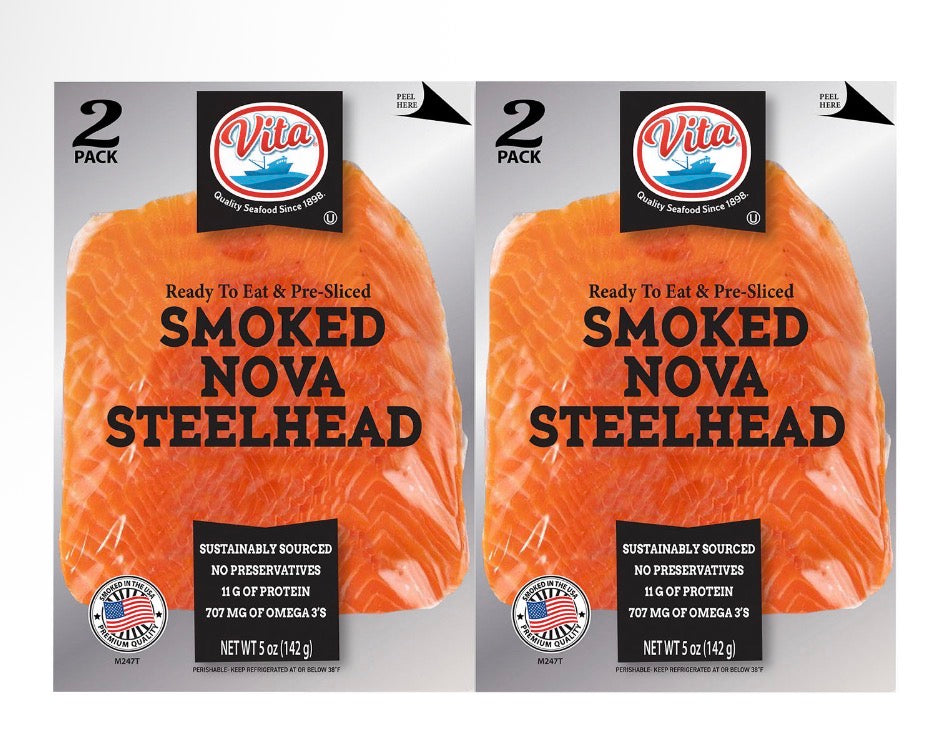 Bit Smoked American Steelhead 2 pack 10 z