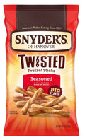Snyder’s Twisted Seasoned Pretzel Sticks 12 oz