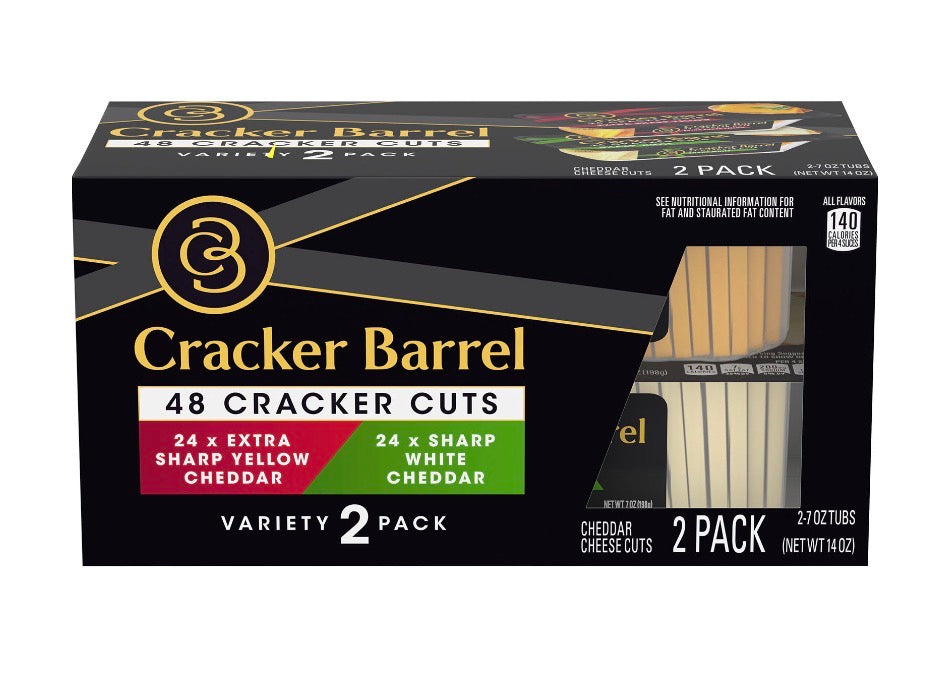Cracker Barrel Cracker Cut Cheese (2 pack) 14 oz