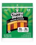 Cheese Heads Snack Sticks 1 lb 3oz