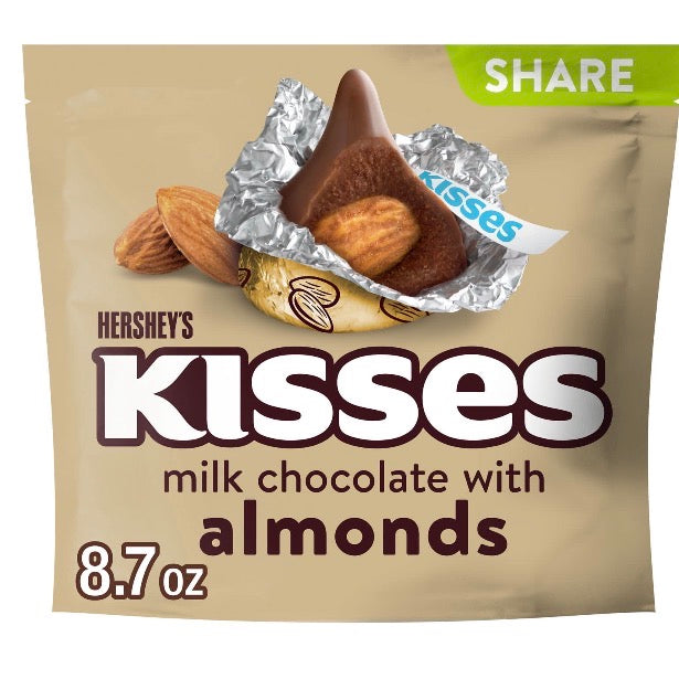 Hershey’s Kisses Almond 8.7 oz