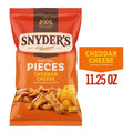 Snyder’s pretzel Pieces Cheddar Cheese 1.25 oz