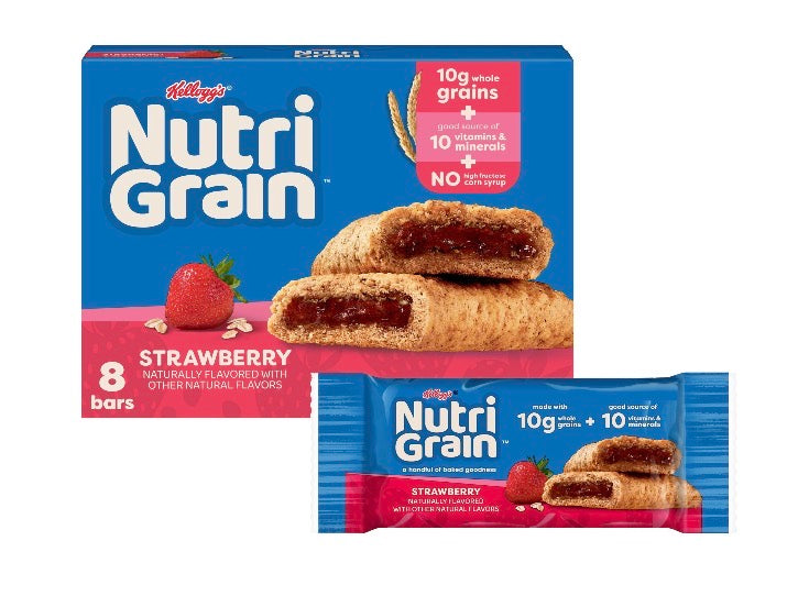 Strawberry Nutrigrain Bar 10.4 oz
