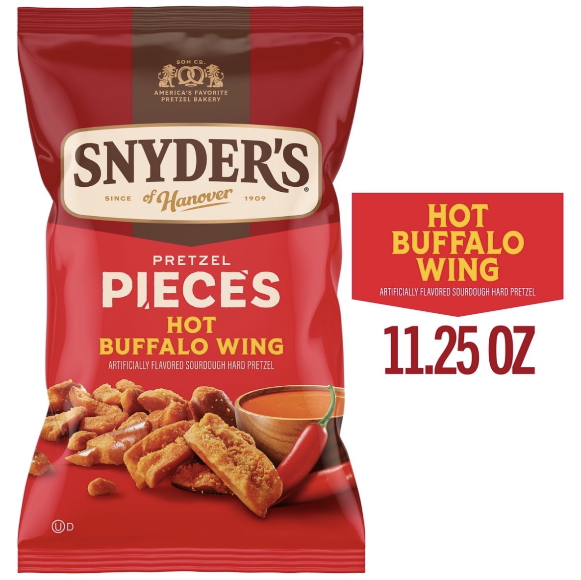 Snyder’s Pieces Hot Buffalo 11.25 oz