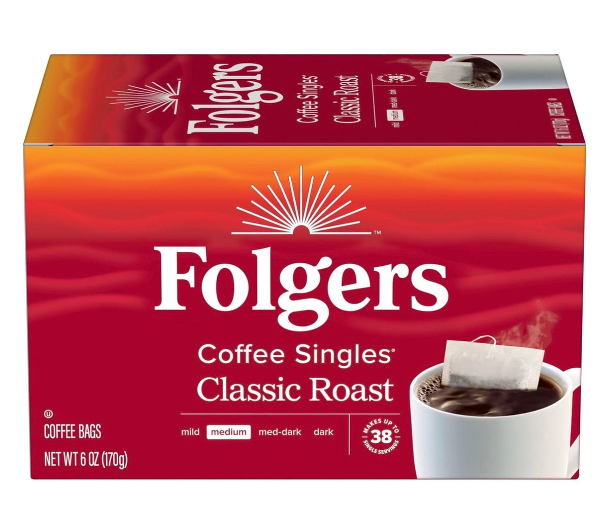 Folders Singles Classic Roast 6 oz