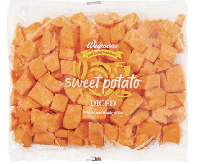 Wegmans Sweet Potatoes Diced 16 oz