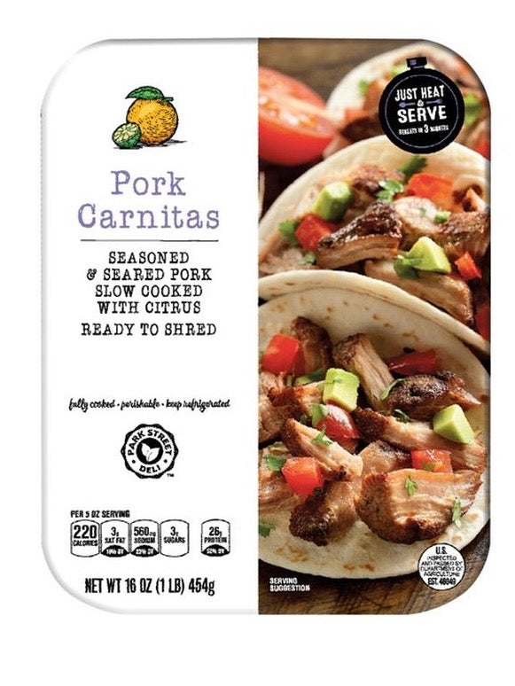 Pork Carniitas 16oz