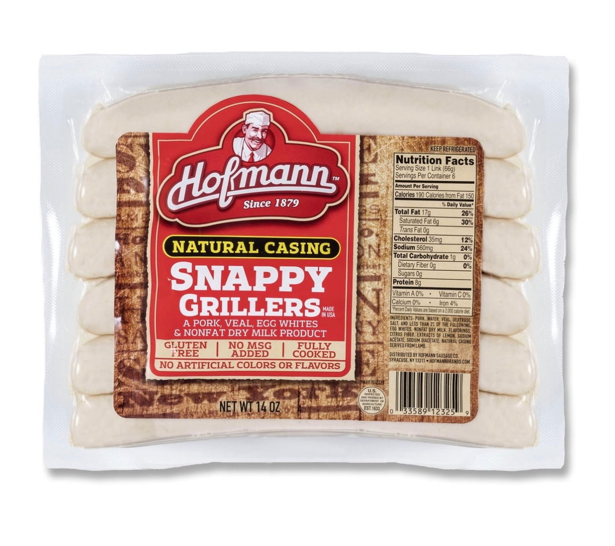 Hoffman Snappy Grillers 14oz