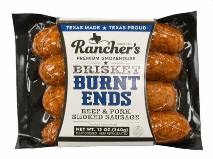 Ranchers Brisket Burnt Ends Smoked Sausage 12 oz