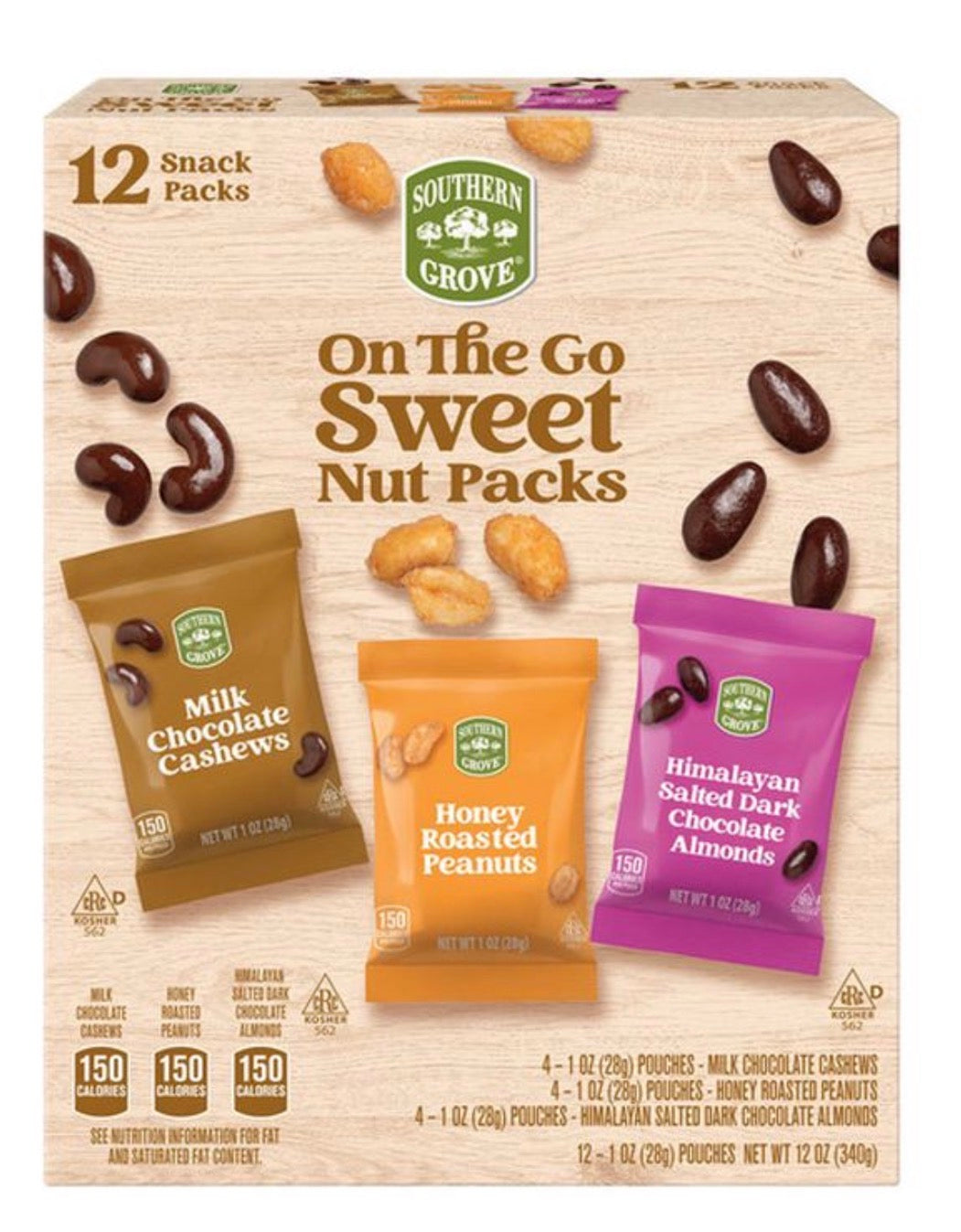 Southern Grove Sweet Nut Pack 12oz