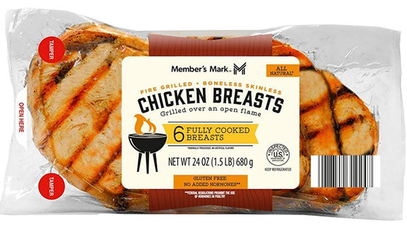 Member's Mark Fire-Grilled Chicken Breasts - 24 oz