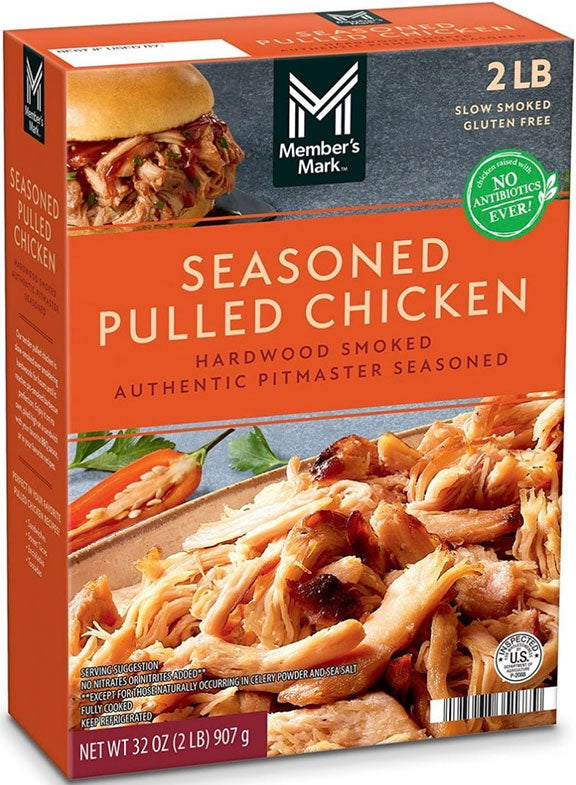 Member's Mark Seasoned Pulled Chicken - 2 lbs