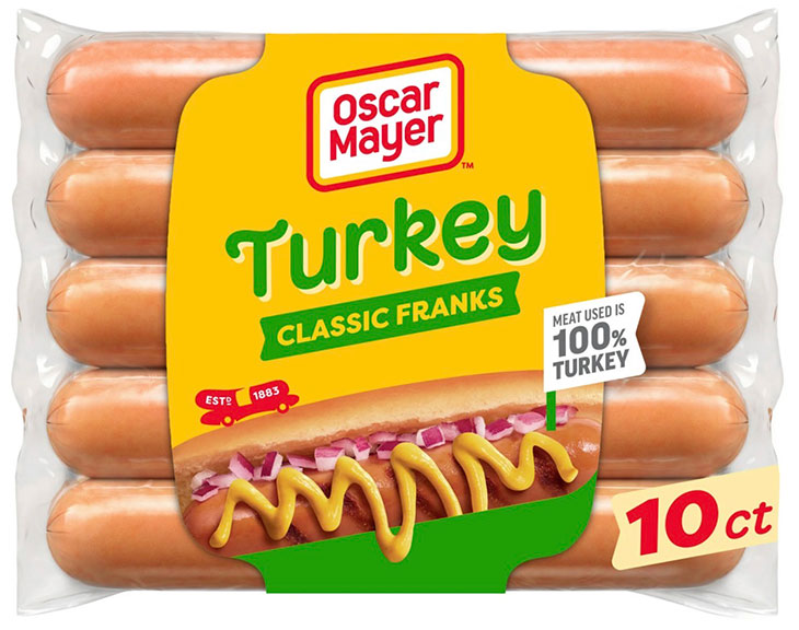 Oscar Mayer Beef Classic Franks 10-Count - 15 oz