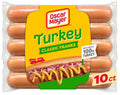 Oscar Mayer Turkey Classic Franks 10 count - 16 oz