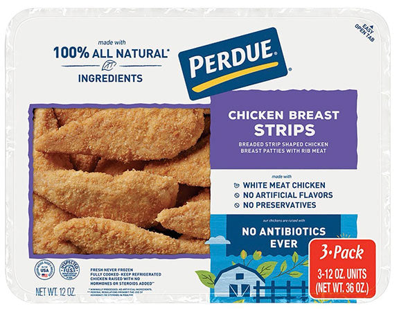 Perdue Chicken Breast Strips 3-pack - 36 oz