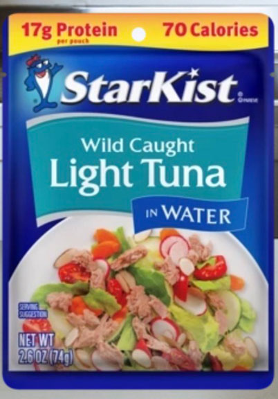 Starkist Wild Caught Light Tuna in Water 10-Pack - 26 oz