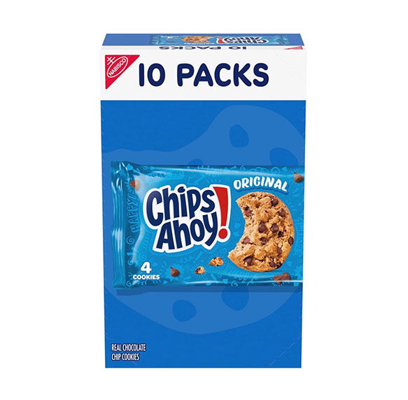 Nabisco Chips Ahoy (10 packs) - 10 oz