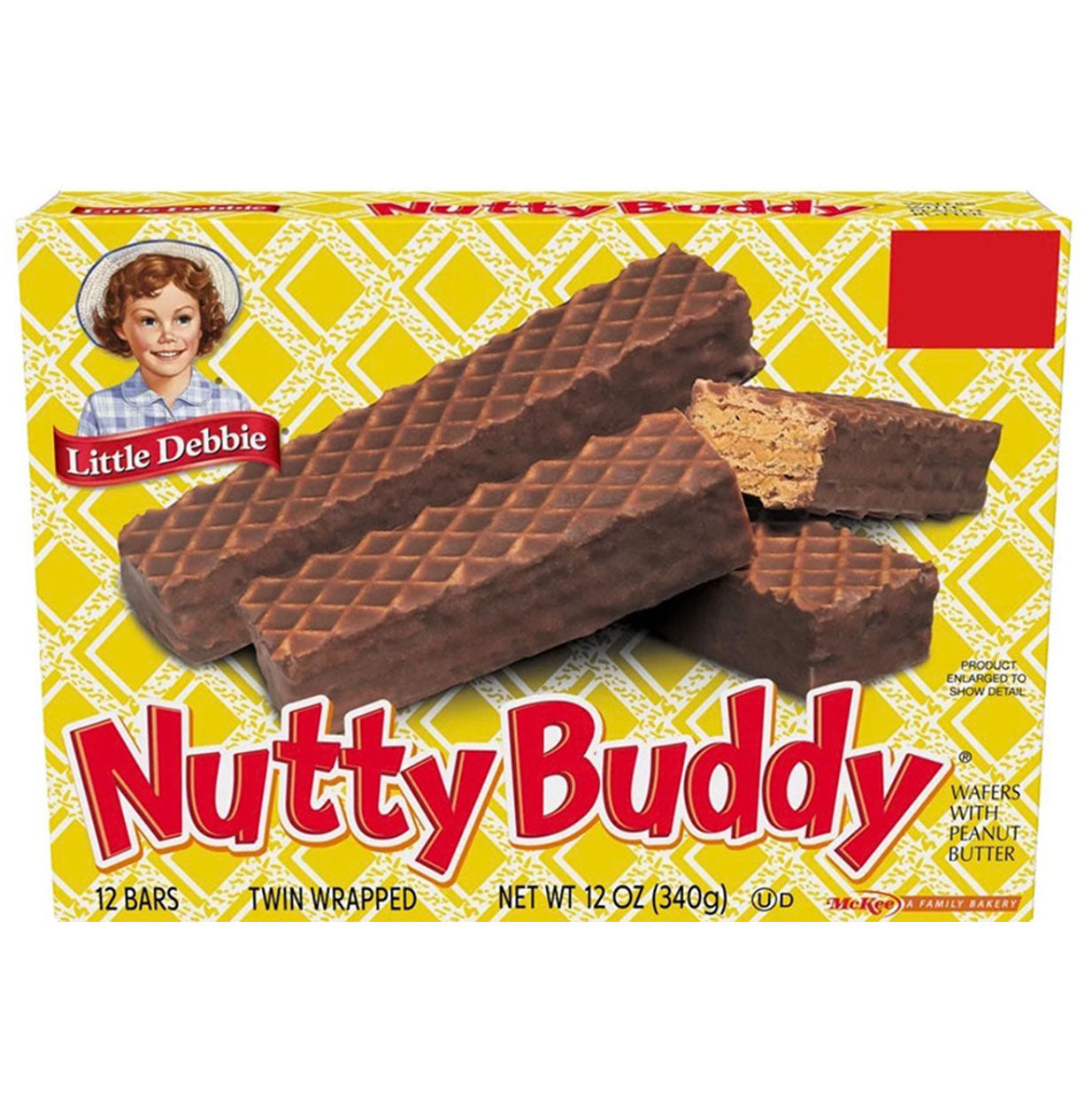 Little Debbie Nutty Buddy (12 bars) - 12 oz