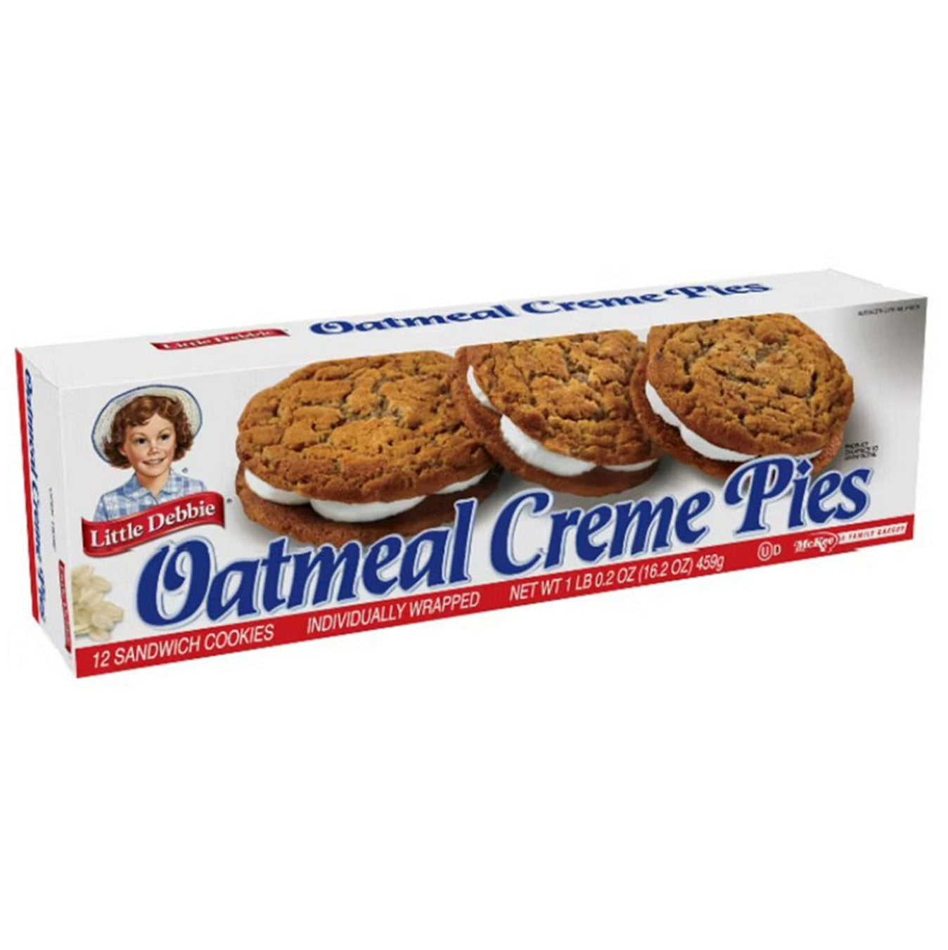 Little Debbie Oatmeal Creme Pies - 16.2 oz
