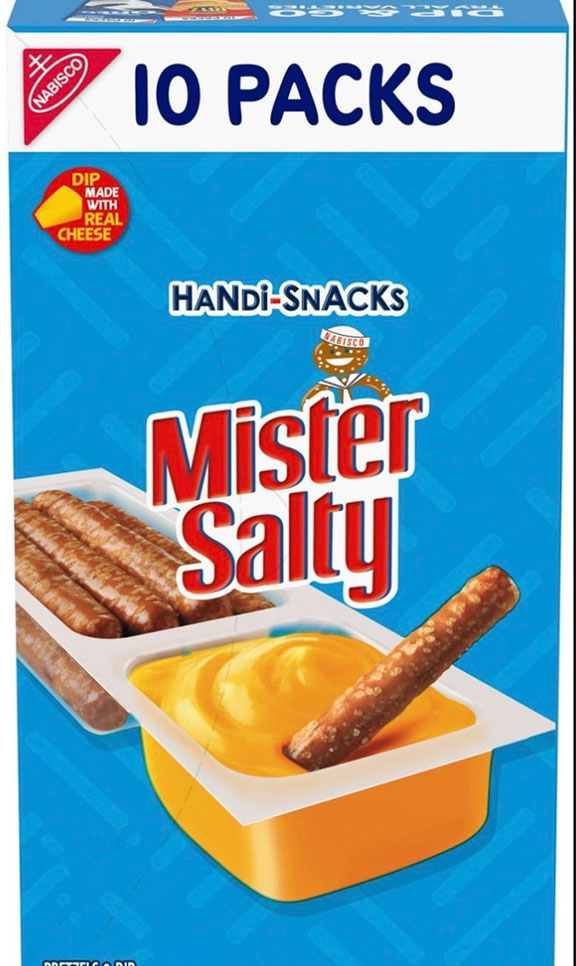 Nabisco Mr. Salty Handi-Snacks (10 packs) - 9.2 oz