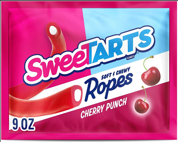 Sweet Tarts Ropes Cherry Punch - 9 oz